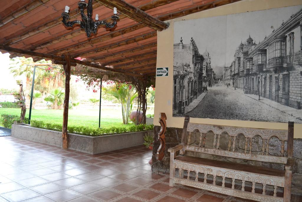 Hotel Fundo San Rafael Nazca Bagian luar foto